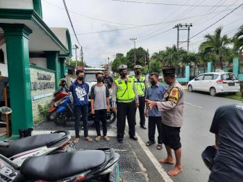 Antisipasi Curanmor Saat Shalat Jumâ€™at, Kapolsek TBU Ajak Yayasan Eben Haezer